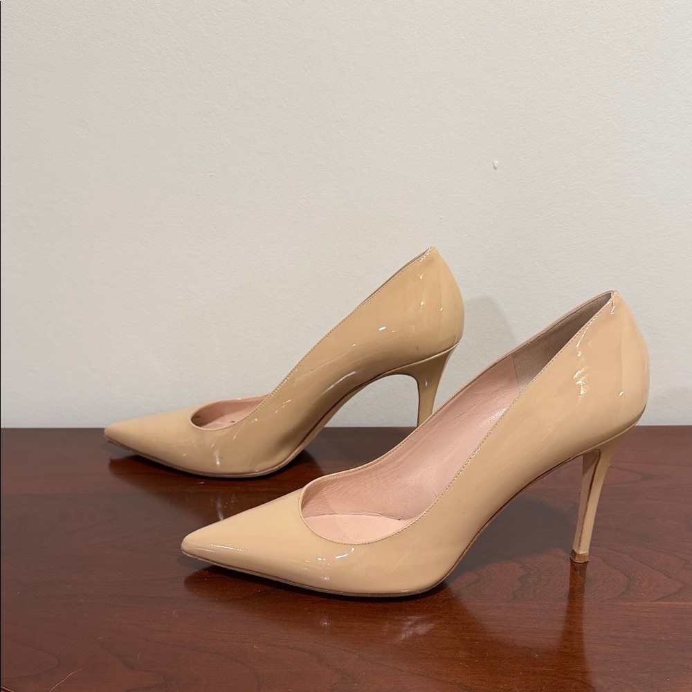 Kate Spade Nude Pointed Toe Heels - Picture 4 of 8